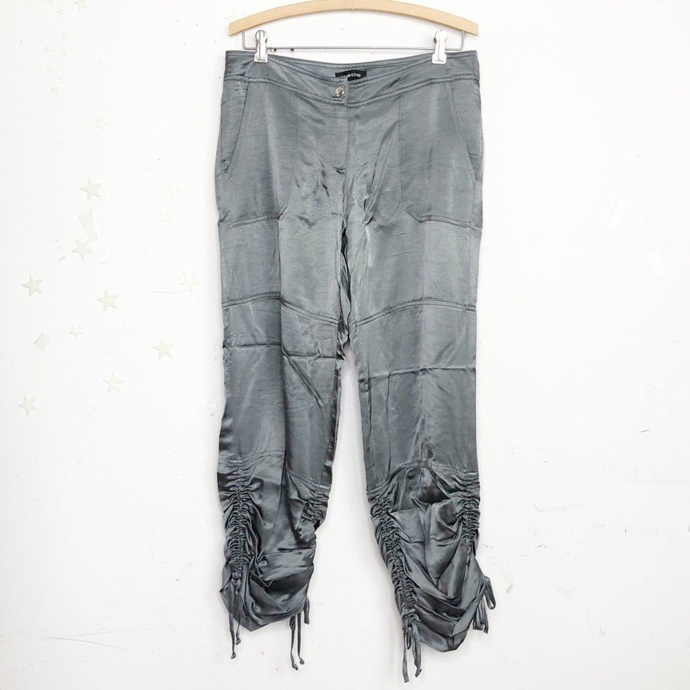 BEBE Silky drapery pants